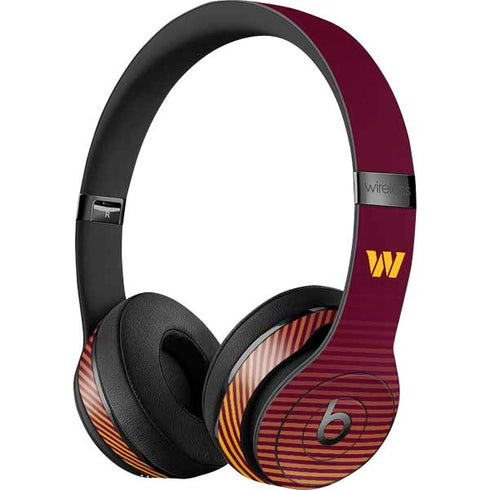 NFL Washington Commanders Breakaway Beats Solo 3 Wireless Skin